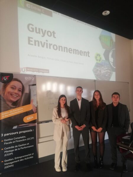 La présentation sur Guyot Environnement