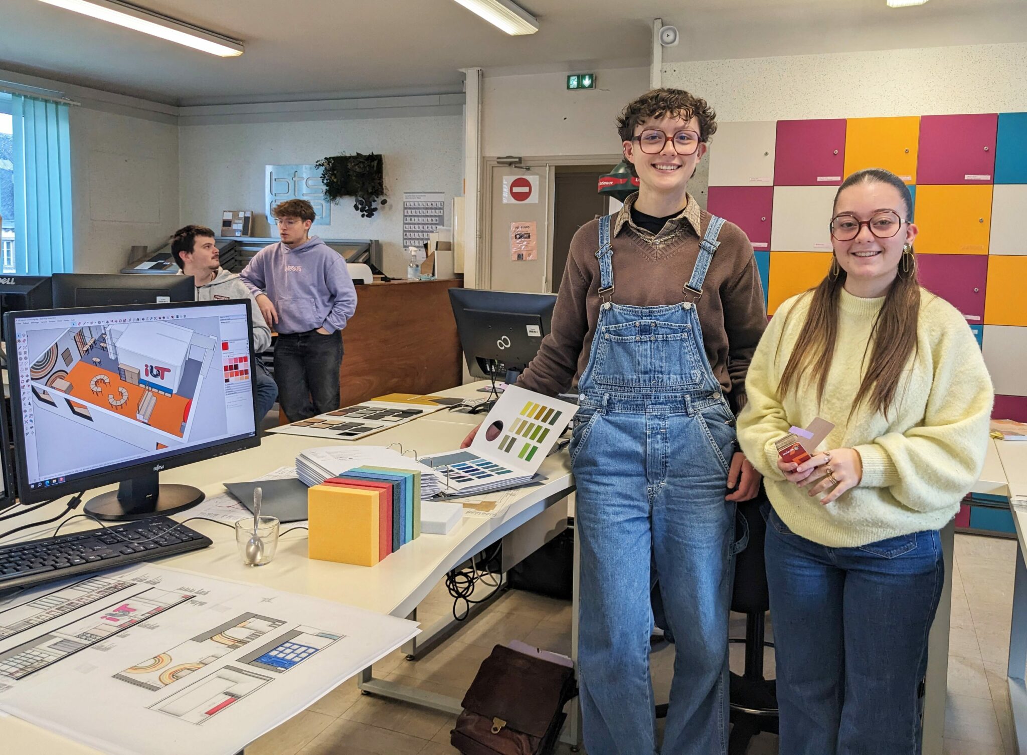 Les étudiants du BTS ERA du Lycée de l’Elorn relookent notre IUT IUT — free download