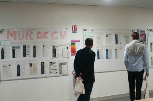 Le mur de cv a peut-être initié de belles collaborations avec nos étudiants...