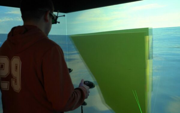 Revue de conception dans la salle immersive (CAVE)