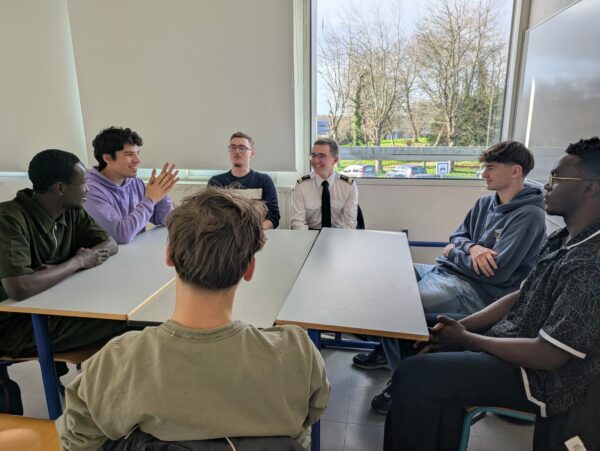 Les anciens ont présenté leurs métiers, leurs études et leur quotidien aux étudiants GEII actuels