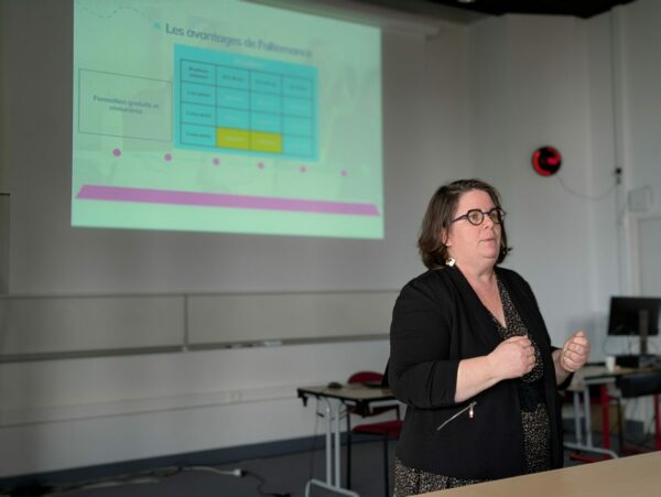 Rozenn Goareguer a présenté toutes les ficelles de l'alternance